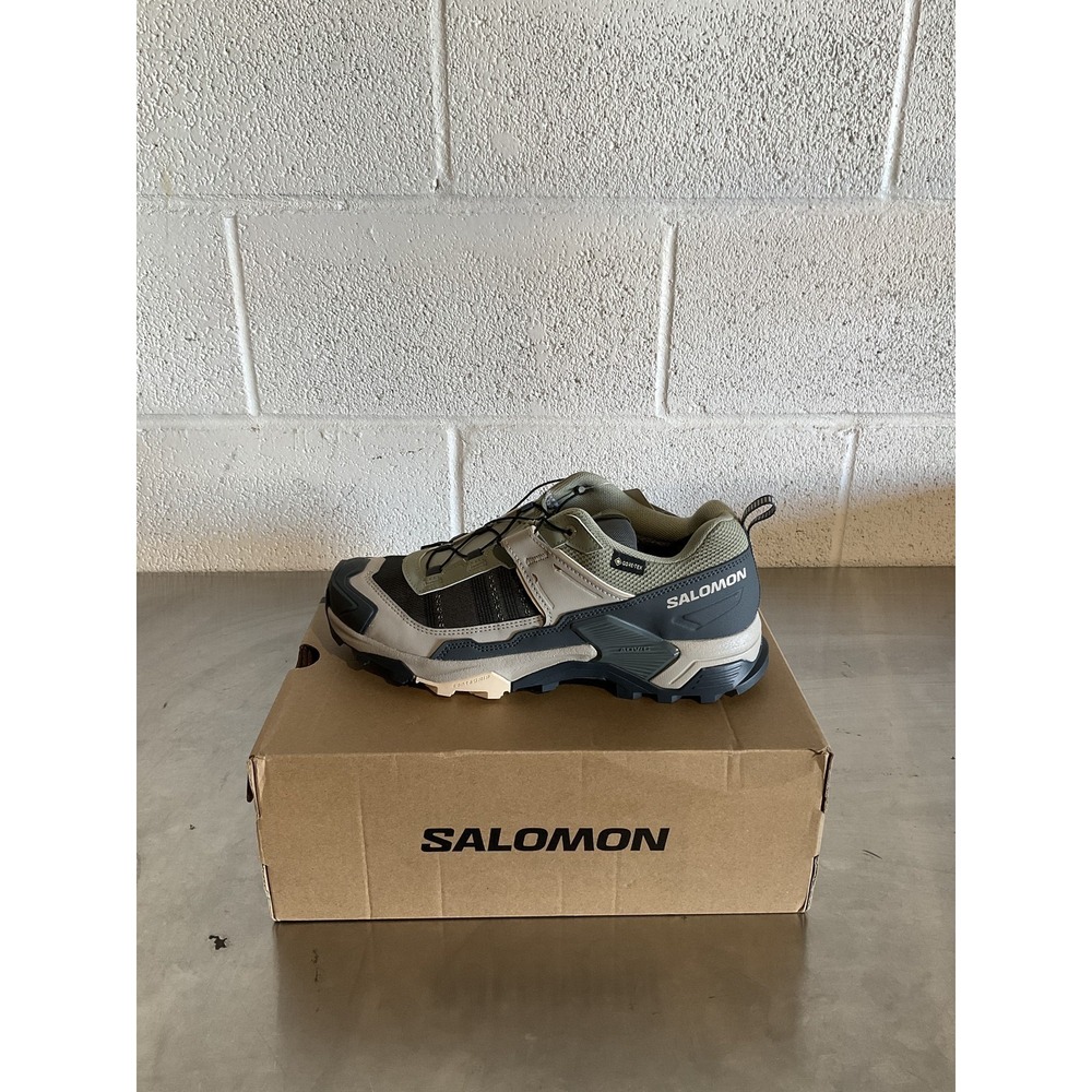 Salomon X Ultra 5 GTX Hiking Shoes Women's Size 8.5 Seagrass New Other